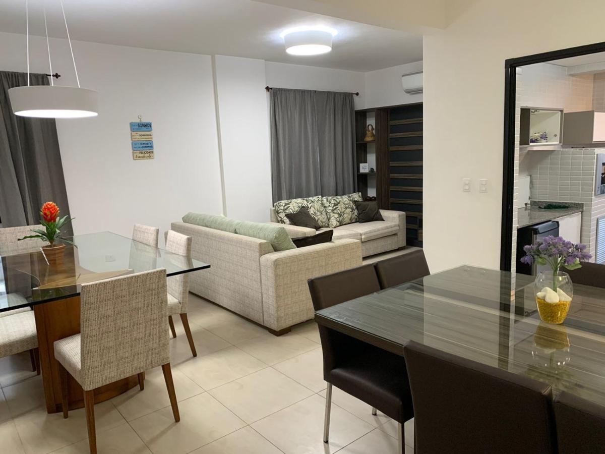 Flat Em Pitangueiras - Sacada Gourmet, 3 Dorms, Limpeza Diaria E Serv De Praia Apartman Guarujá Kültér fotó